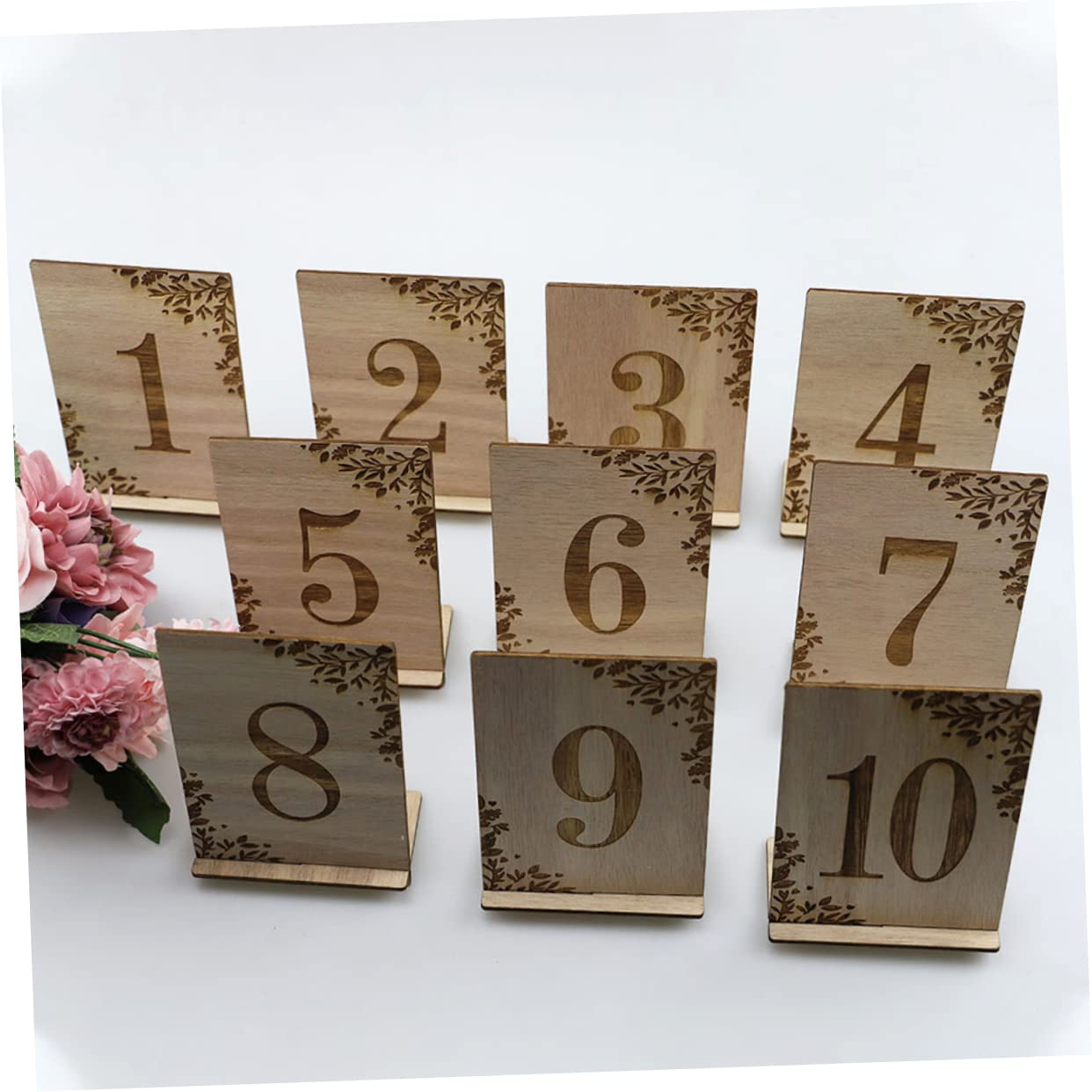 CLISPEED 10 Pezzi Segnaposto per Matrimoni e Feste per Decorazioni da Eleganti e Funzionali