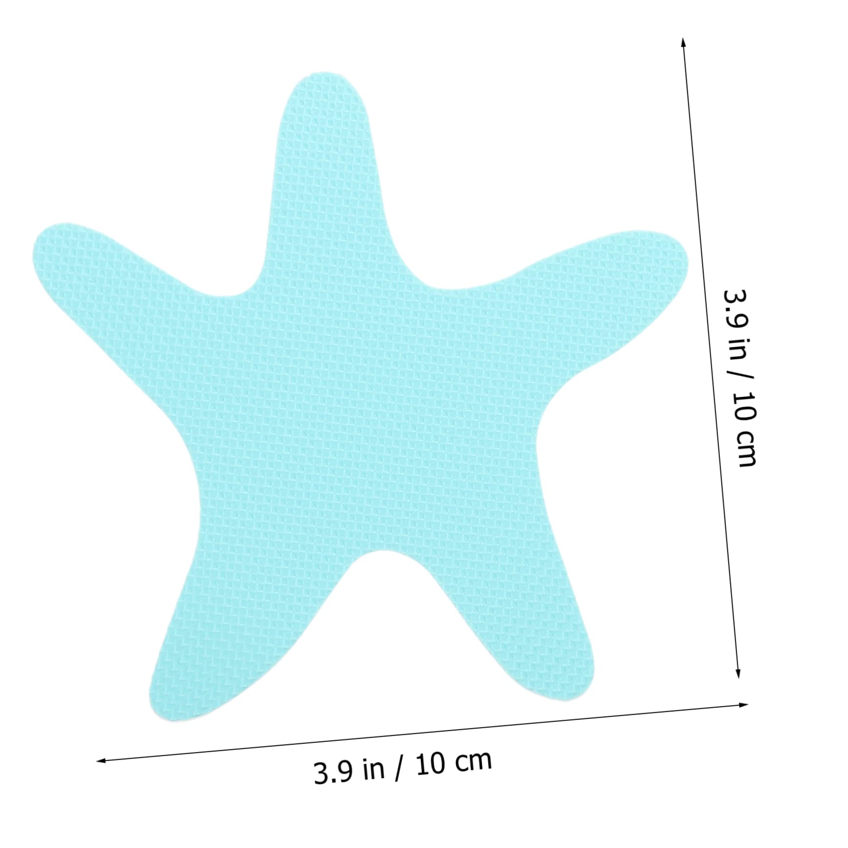 IMIKEYA 3juegos Pegatinas Antideslizantes para Ducha y Bañera De Estrellas Marinas para Instalación y Adhesión para Baños y