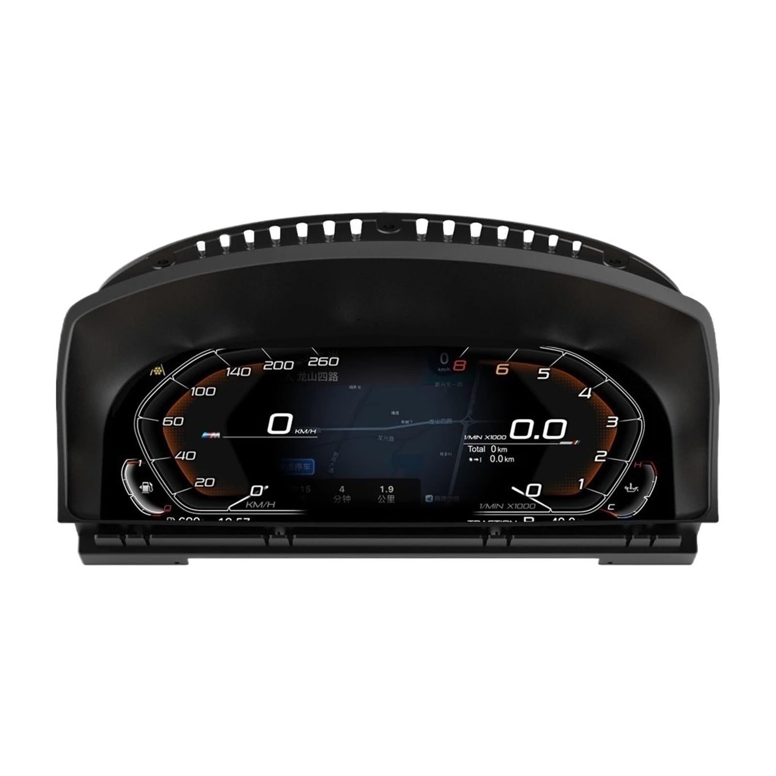 Tablero de instrumentos con pantalla LCD y cabina virtual fluida para BMW Serie 7 E65 E66 7