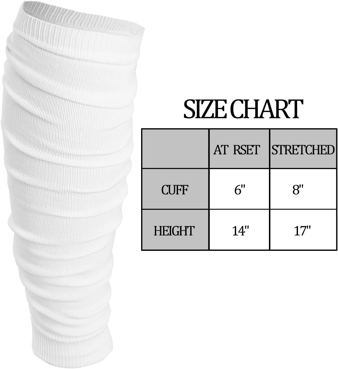 HERSENT Football Calf Compression Leg Sleeves Men, Football Leg Sleeves, Footless Compression Socks for Men Women