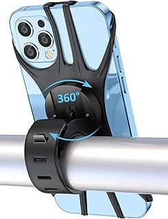 Orret Home Bisiklet İçin Silikon Telefon Tutucu, 360 Derece Dönebilen, Tüm Telefonlarla Uyumlu, Güvenli ve Esnek Tutuş, Dayanıklı Açık Hava Aksesuarı