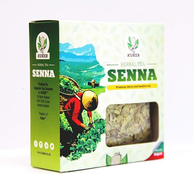 Senna Tea Loose Leaf 50g | Kuker Brand | Premium Detox Tea | Natural Dietary Product |