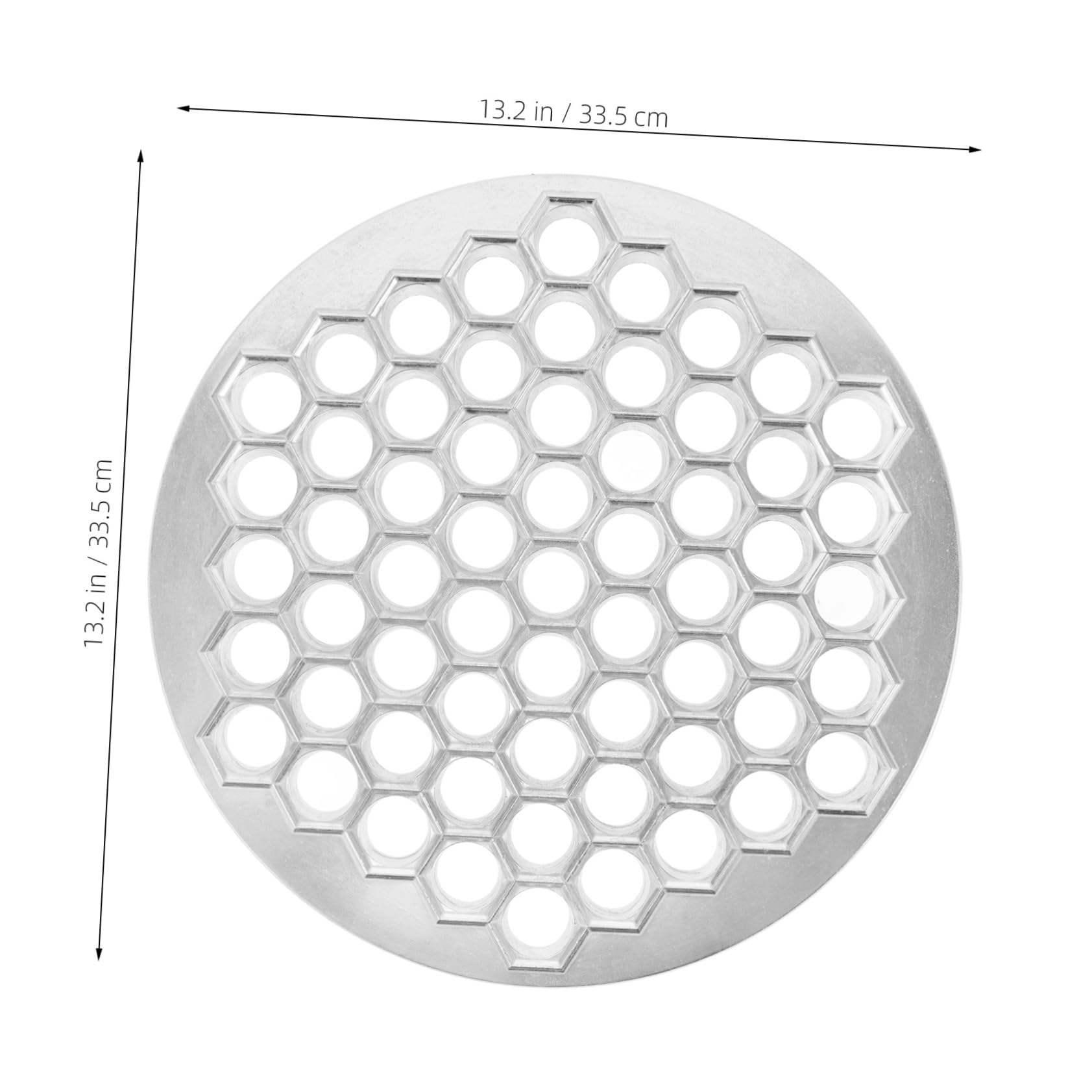 Garneck Maker Kitchen Dumpling Mold Portable Aluminum Ravioli Maker Compact Household Gadget for Easy Dumplings Versatile Tool for Fresh Pasta and Fillings Lightweight Kitchen Supply