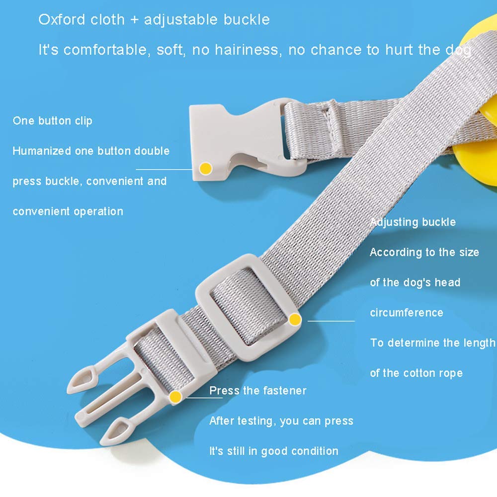 Bozal para Perro, bozal de Silicona para Perro con Pico de Pato, Protector bucal Multiusos para Perro, Adecuado para Aseo, Paseos por el Parque