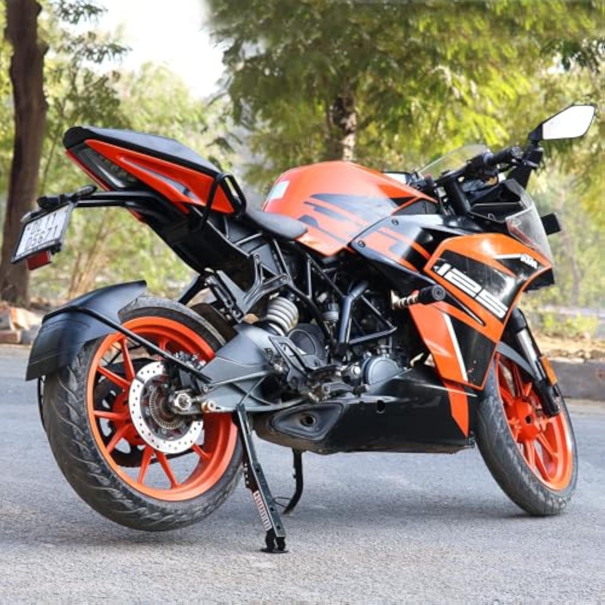 Moto Jack for Bike Chain Maintenance, Portable & Adjustable