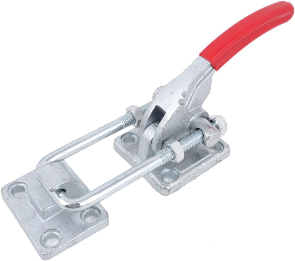 Quickly Holding Red Plastic Wrapped Handle Door Bolt Type Toggle Clamp 3400Kg 40380 (06fc2bf9005d0b2438ceb3c440b3dcf0)