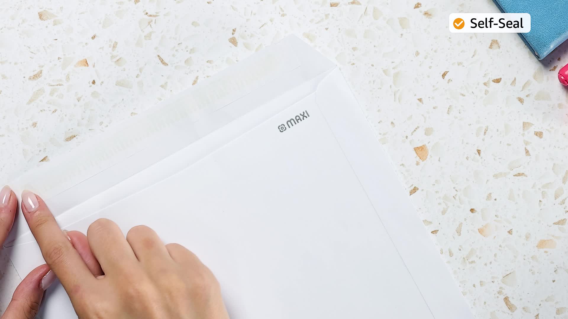 Okina WT30WH Madachi Envelopes - A4 Size, White, 80g/m2, Pack Of 100 Sheets - View #5