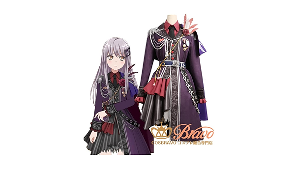 売れ筋アイテムラン バンドリ Roselia 3rd LIVE 湊友希那 コスプレ衣裳