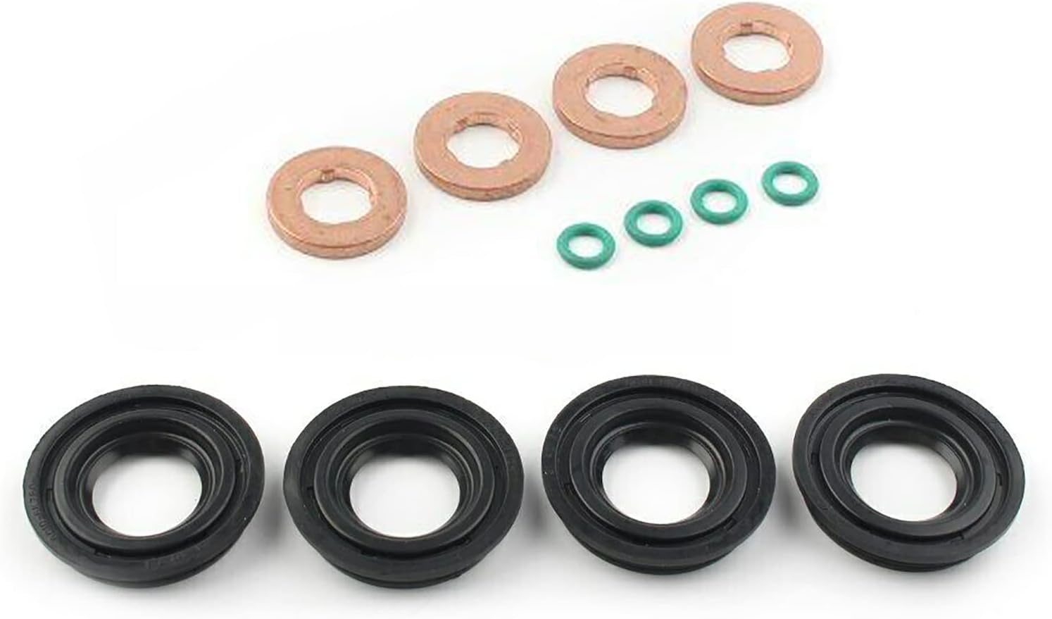 Bohaner Diesel Injector Seals Kit,Fuel Injector Seals Kit,ORing Kit