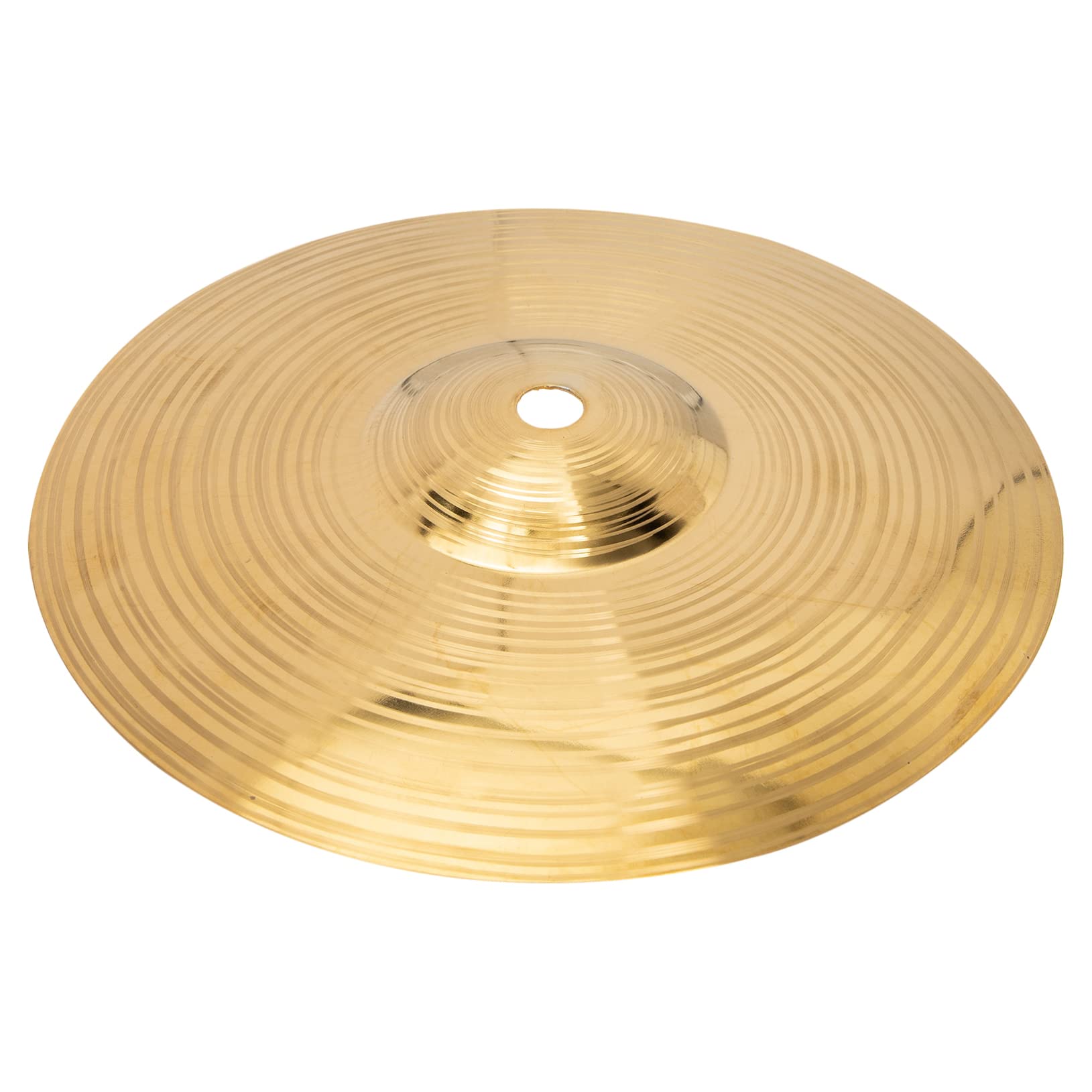 ifundom Practical Drum Cymbal Unique Design Alloy Brass Material Ideal for Beginners and Professionals