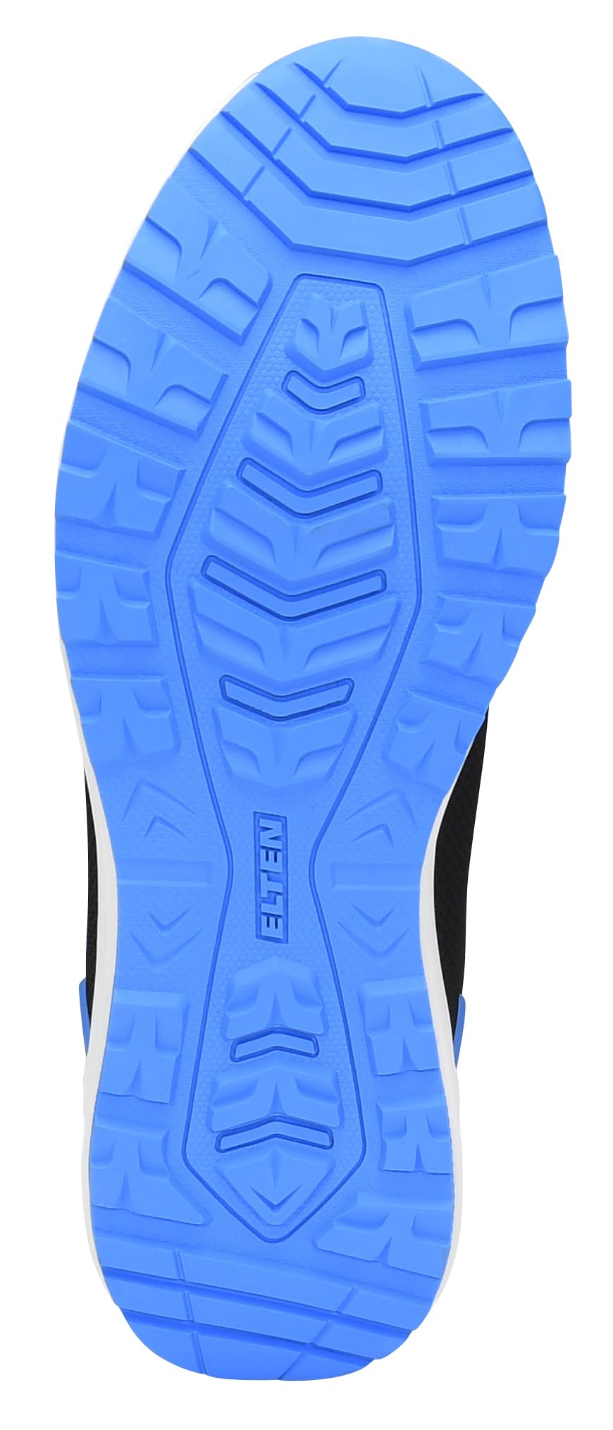 ELTEN BATIS Black-Blue Low ESD S1P - Zapatos de seguridad para hombre y mujer, textil, puntera de plástico (más ligero que la puntera de acero), ligeros, deportivos, negro/azul