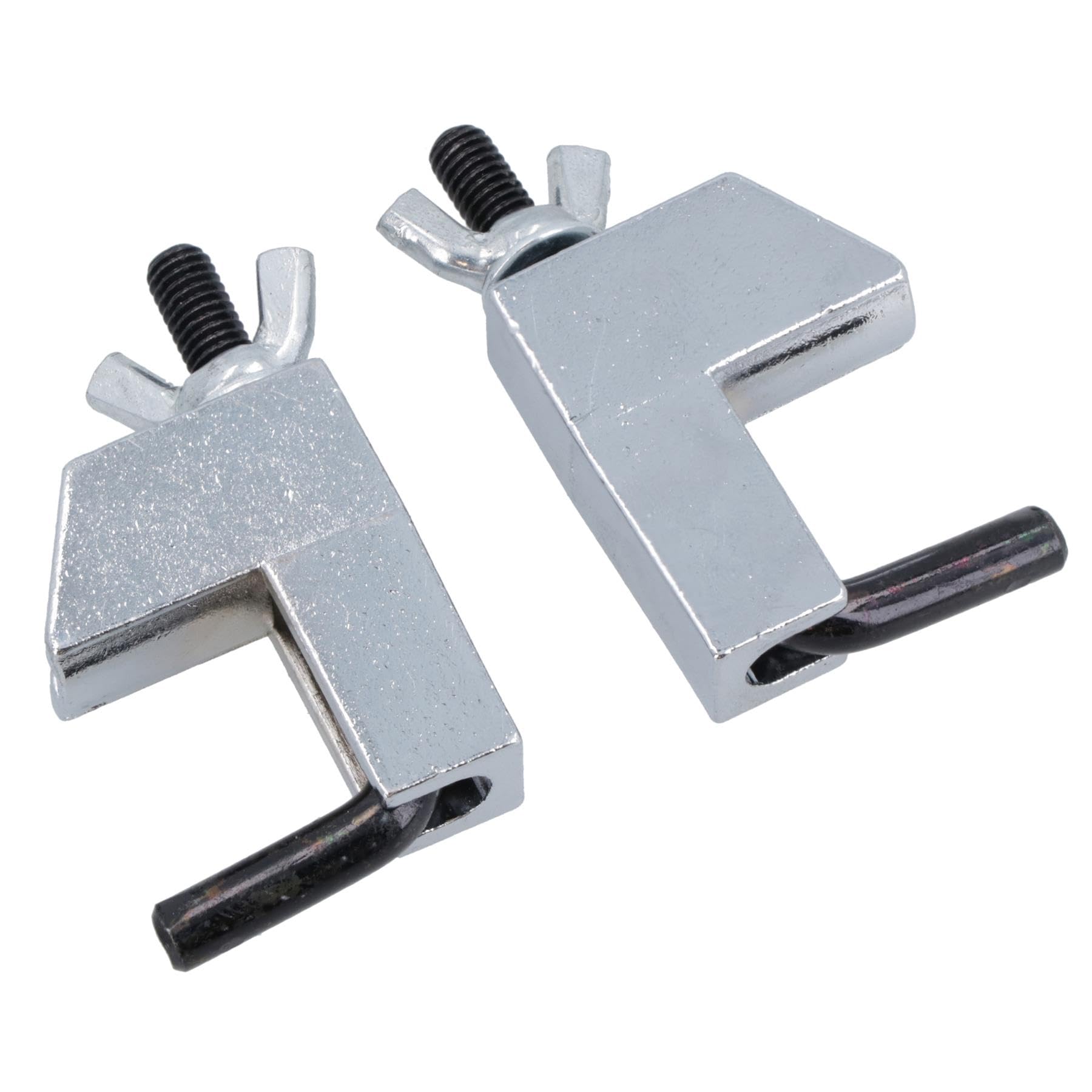 2pc Metal Hose Pipe Clamps Brake Fuel Fluid Hose Vacuum Pinch Off Clamp
