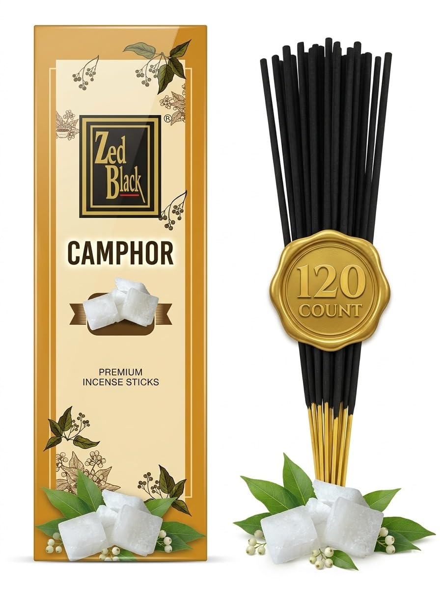 Amazon.com: Camphor Incense Sticks – 120 Count| Premium Hand