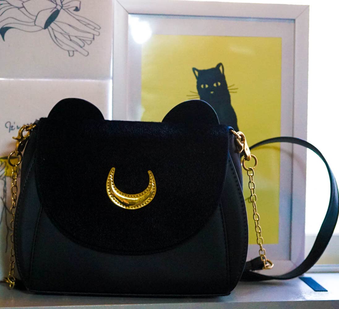 Amazon.co.jp: カバン 鞄 セーラームーン バッグ 月野うさぎ 黒