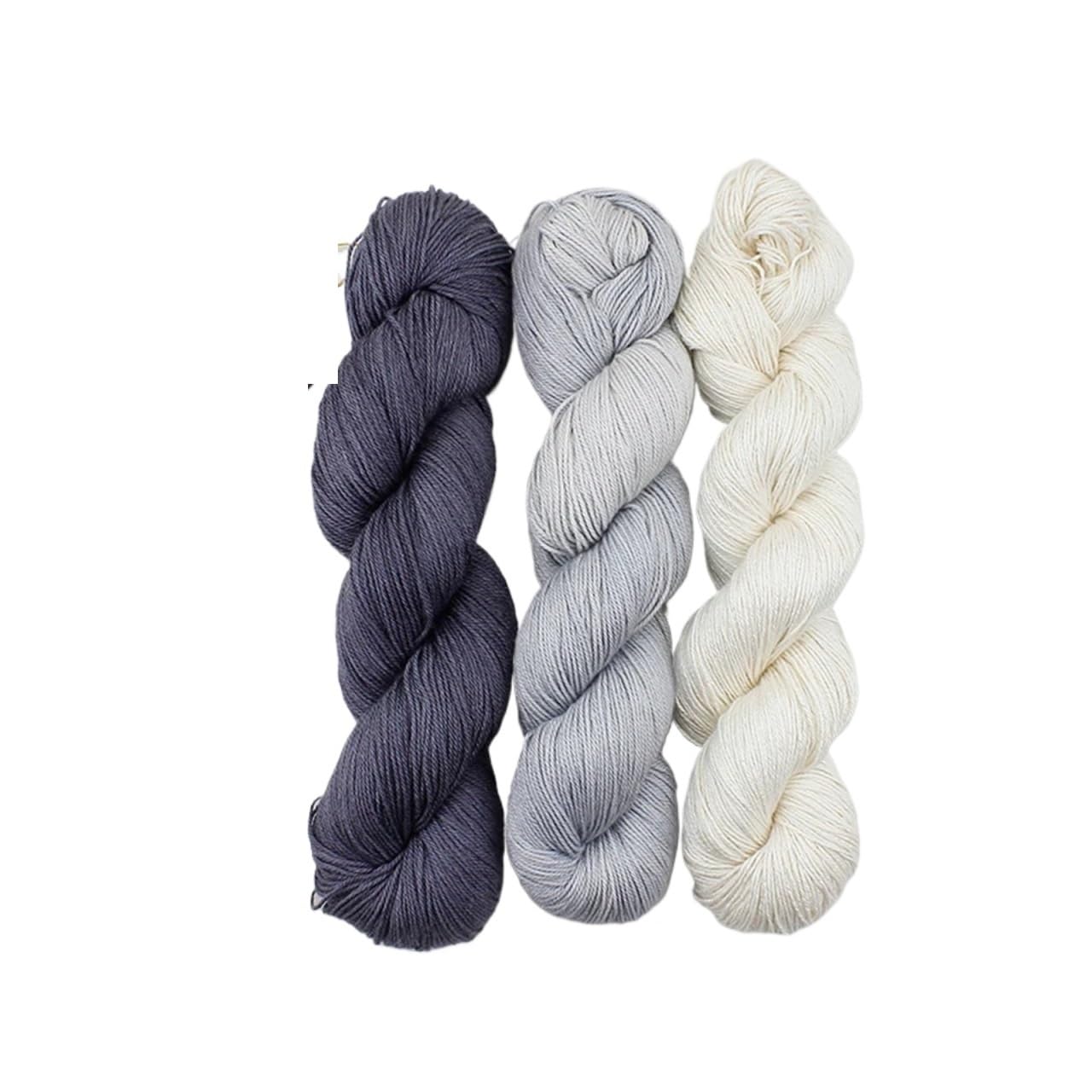 100 g seidiges Baumwollgarn, handgestrickt, Häkelgarn zum Stricken, Scraft-Kleidungsgarn (Farbe: 10)