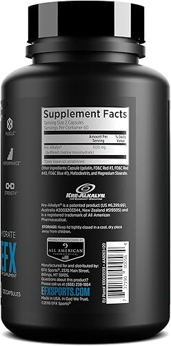 Miniatura 9 de Suplemento dietético All American EFX Kre-Alkalyn EFX 120 cápsulas