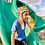 Danny Go! Official Danny Aviator Hat - Warm Costume Cap with Earmuffs for Kids Toddlers