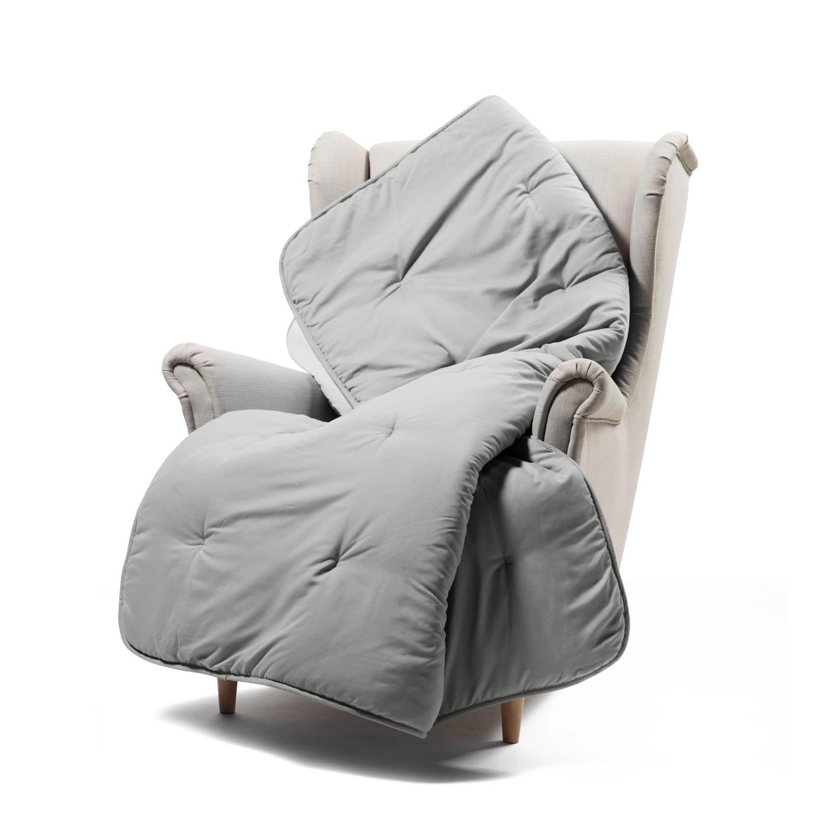 Caleffi Manta Sofa 130x170 cm 100% Algodon Suave – Manta Cama y Sofa Lavable y Transpirable – Manta Sofa Grande, Plaid Cama y Pie de Cama Cobijas de Invierno
