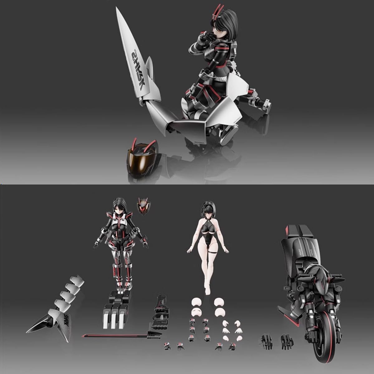 Amazon | LEBOO 宇博文創 戦騎女神 莎可 1/12 スケール 全高約160mm