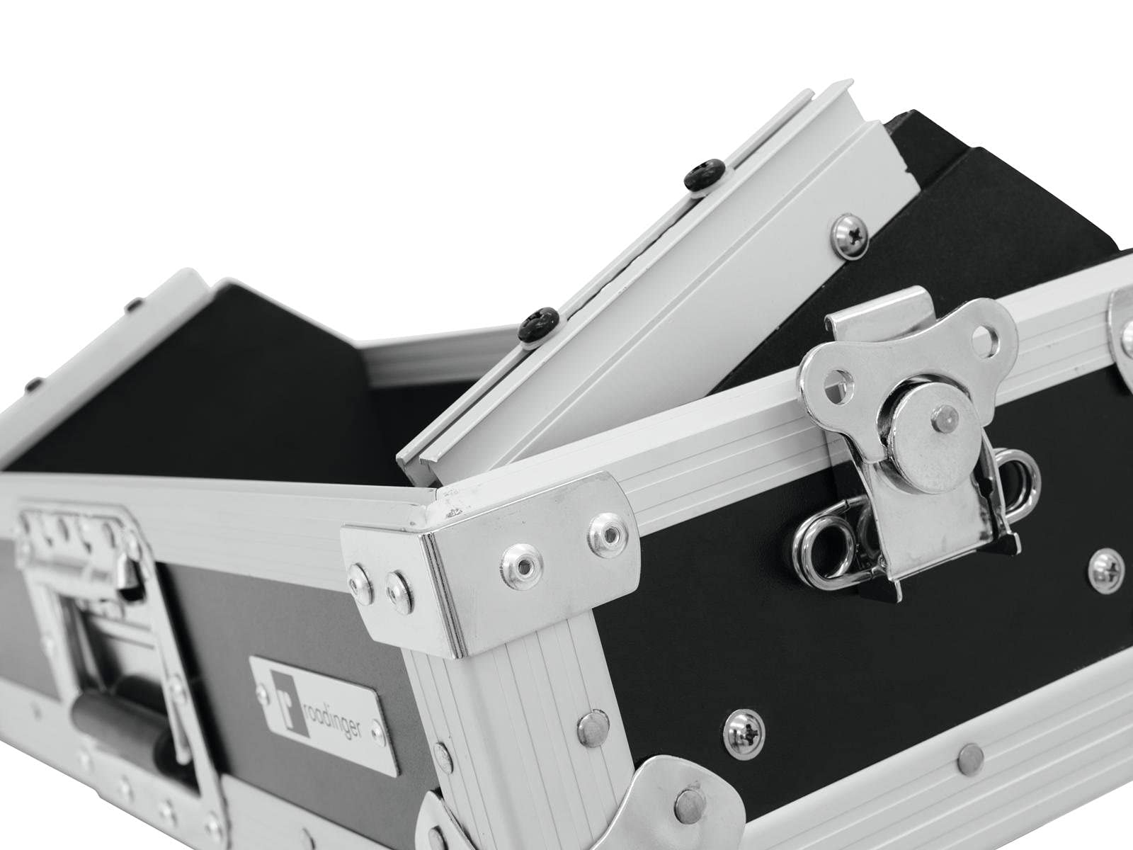 ROADINGER Mixer-Case Profi MCA-19-N, 3HE, schwarz | Flightcase für 483-mm-Geräte (19")