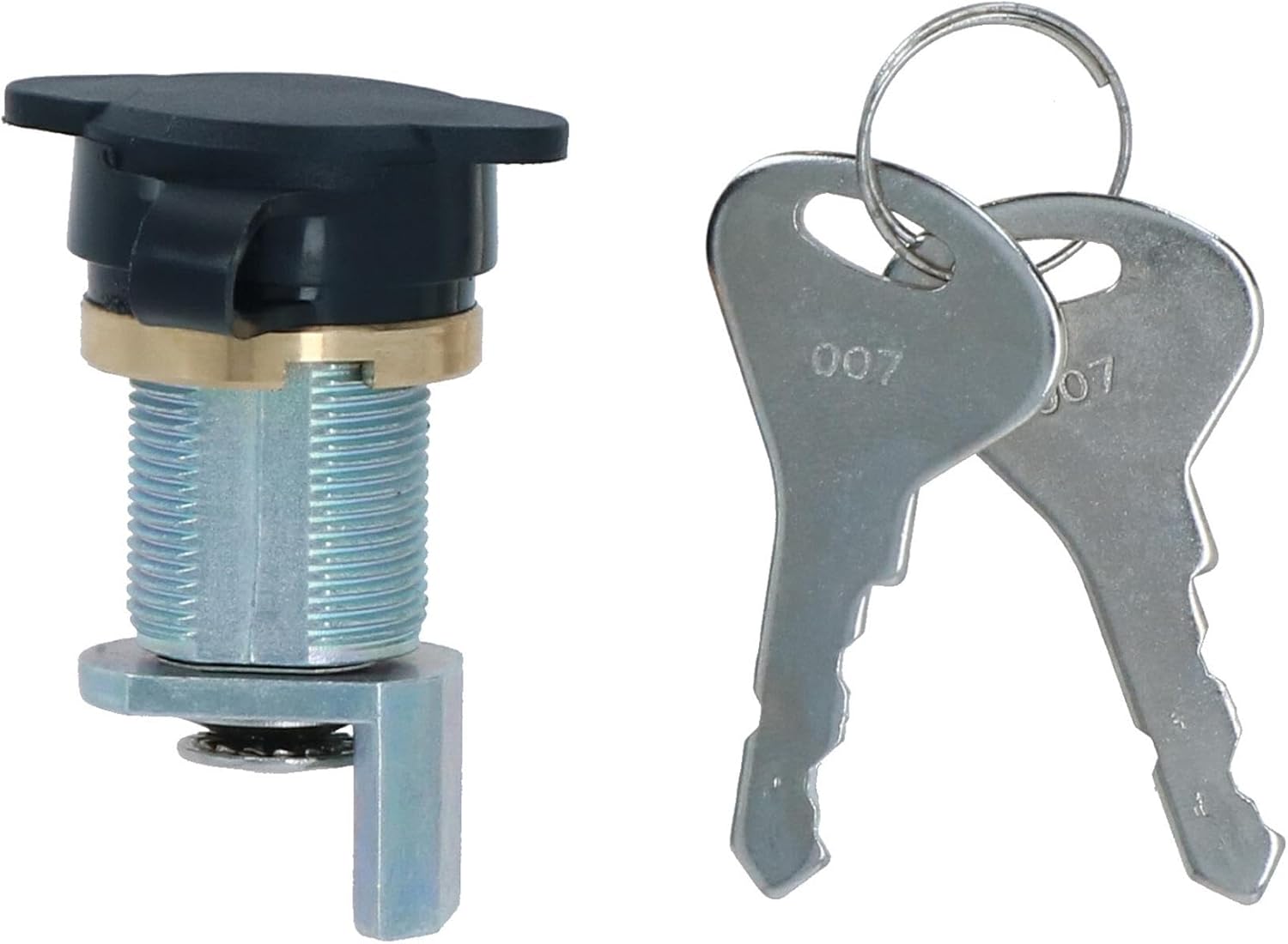 Trailer Barrel Lock + Key Set Suitable For Ifor Williams Knott Avonride Hitches