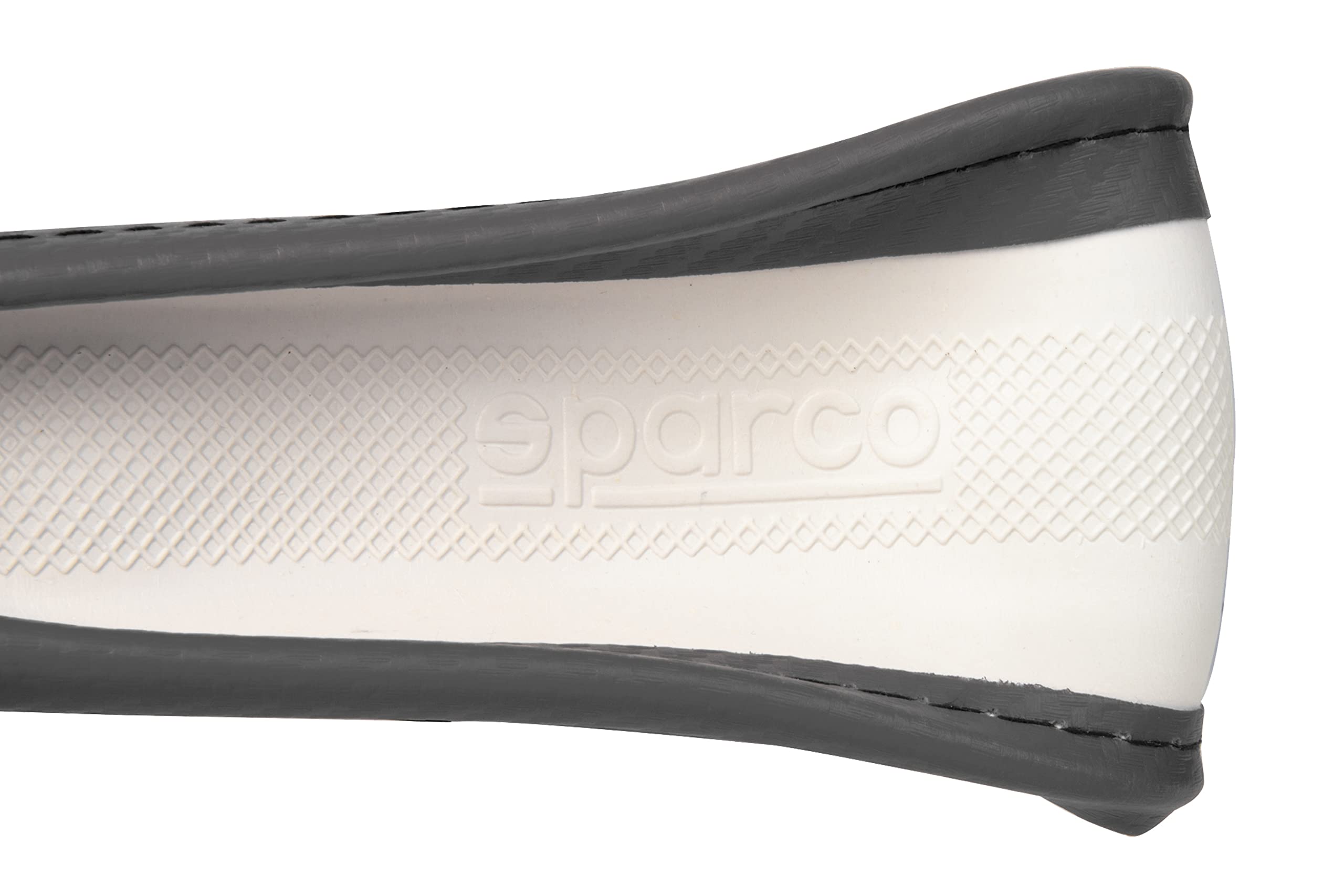 Sparco Coprivolante Sparco S122 In Pelle Scamosciata e Pvc, Nero