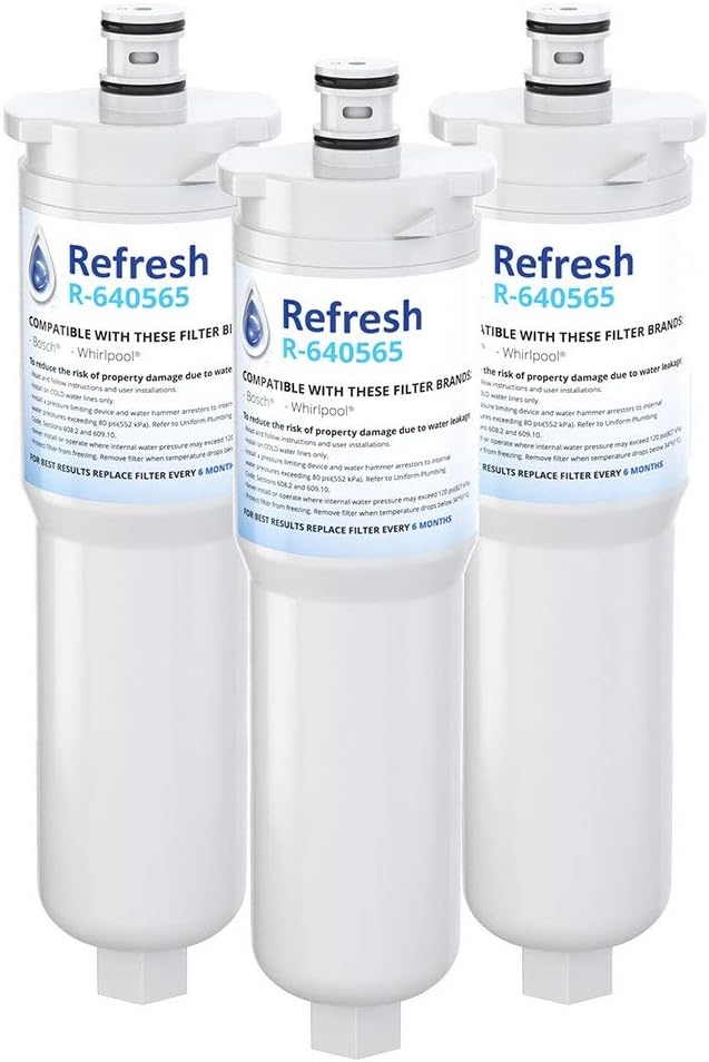 Refresh Replacement Refrigerator Water Filter for Bosch