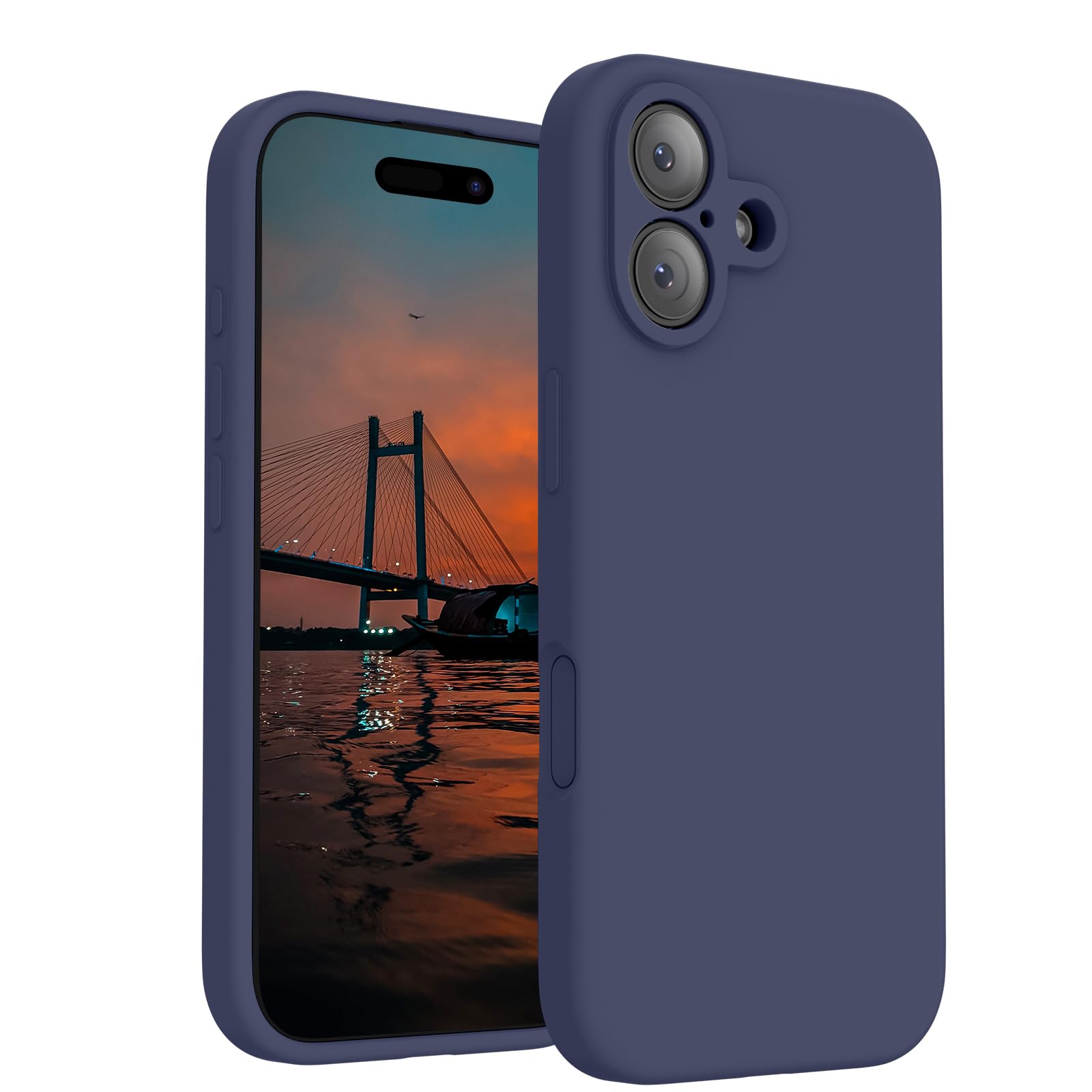 FireNova Magnetic for iPhone 17 Case, 6.3", Navy Blue