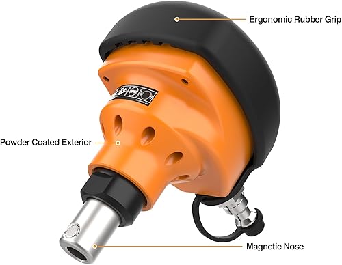 Miniatura 8 de Freeman G2MPN - Mini clavadora neumática de segunda generación con punta magnética y conector de aire NPT de 14"