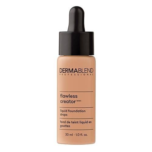 Dermablend Flawless Creator - Base líquida multiusos para maquillaje, base ligera de cobertura completa, acabado natural, 1 onza líquida.
