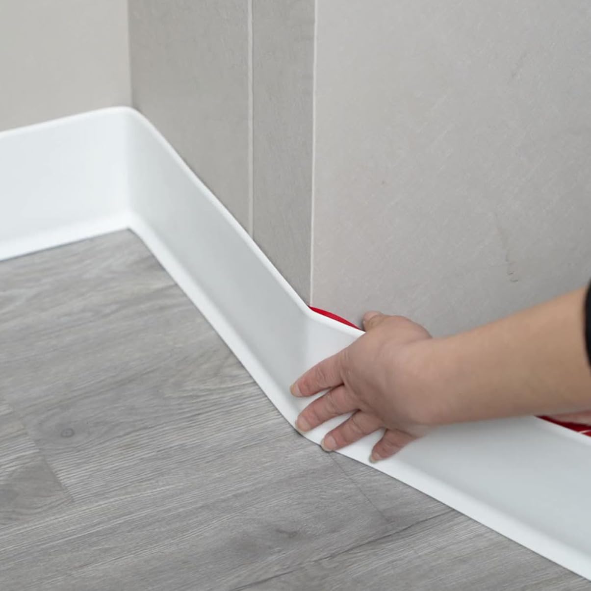 jojofuny Moldura de Esquina de Pared Adhesiva Flexible para Bordes de Pared Autoadhesivos para Decoración de Paredes y Acabados de Azulejos