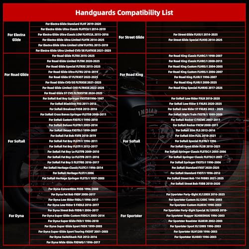 FATECIM Club Style Handguards for Harley