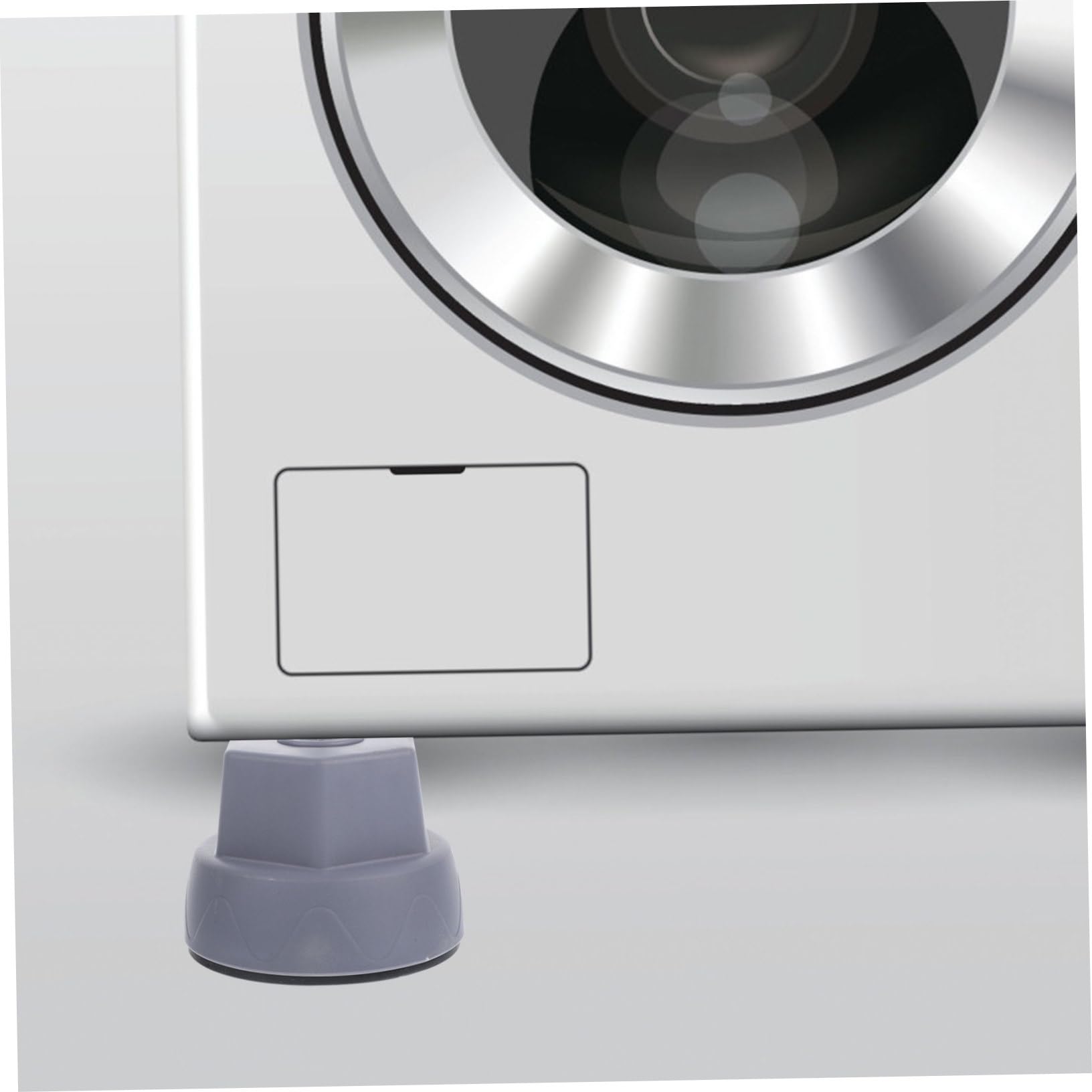 4stücke Anti-vibrations-waschmaschinenfüße Rutschfeste Gummimatte Für Waschmaschine Und Möbel Höhenverstellbar Und Langlebig Geeignet Für Wohn Und Geschäftsräume