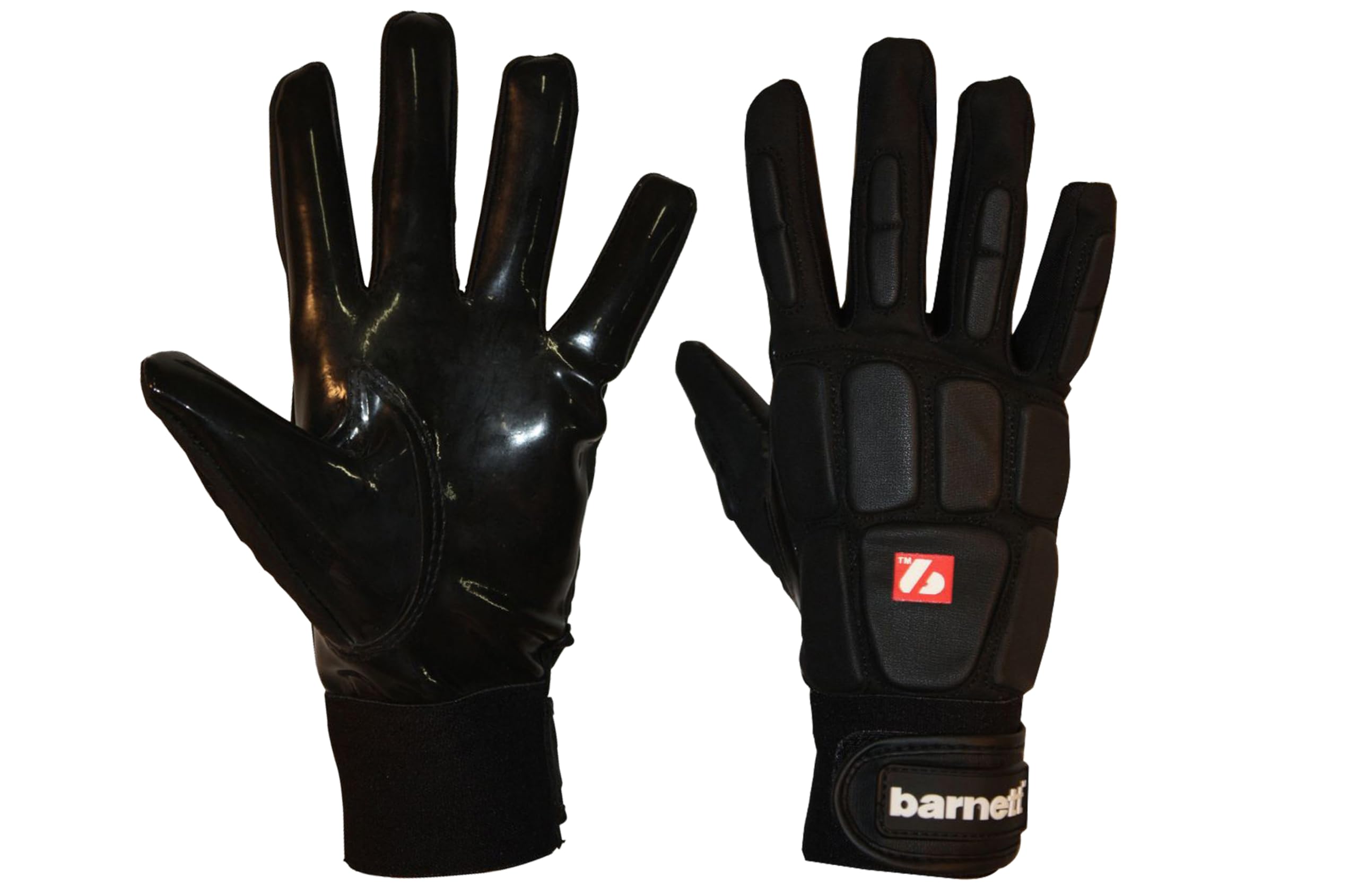 BARNETT FKG-03 Guanti da calcio High Level Linebacker Nero