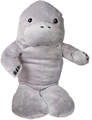 Miniatura 4 de Haz tu propio animal de peluche de 16 pulgadas Molly el manatí - Sin coser - Kit con bonita mochila!