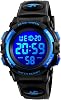 Kids Watch, Childrens Watch, Digital Boy Girl Watch, Boys Sports Watch Popular, Multifunctional, 50 Meter Waterproof, Outdoor, Stylish, Boys, School Entrance Celebration, Christmas, Birthday Present