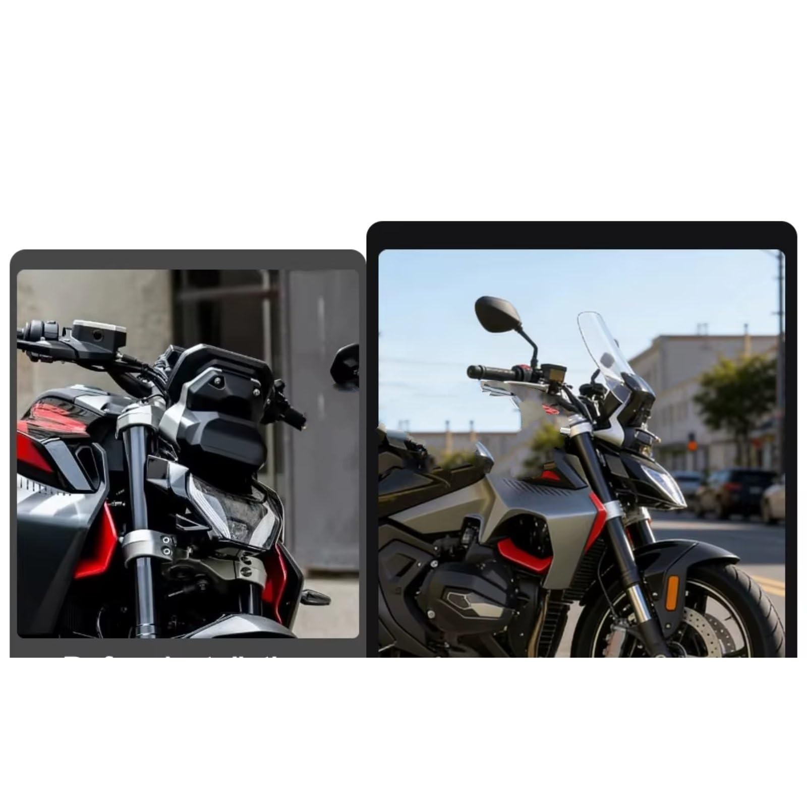 Compatible Avec Pour R1300R 2025 2026 Accessoires Déflecteur Vent Becquet Pare-brise Couverture Moto