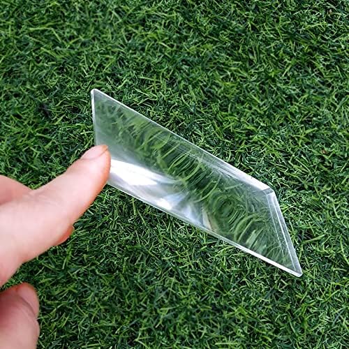 Small Rectangle Optical PMMA Plastic Lens Focal Length for DIY Projector Plane Magnifier,Solar Concentrator Lens (Size : 110x66mm F170mm, Color : 2mm), JTSF9648