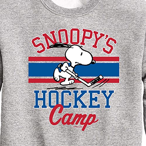 HYBRID APPAREL - Peanuts - Snoopy's Hockey Camp - Toddler And Youth Crewneck Fleece Sweatshirt3