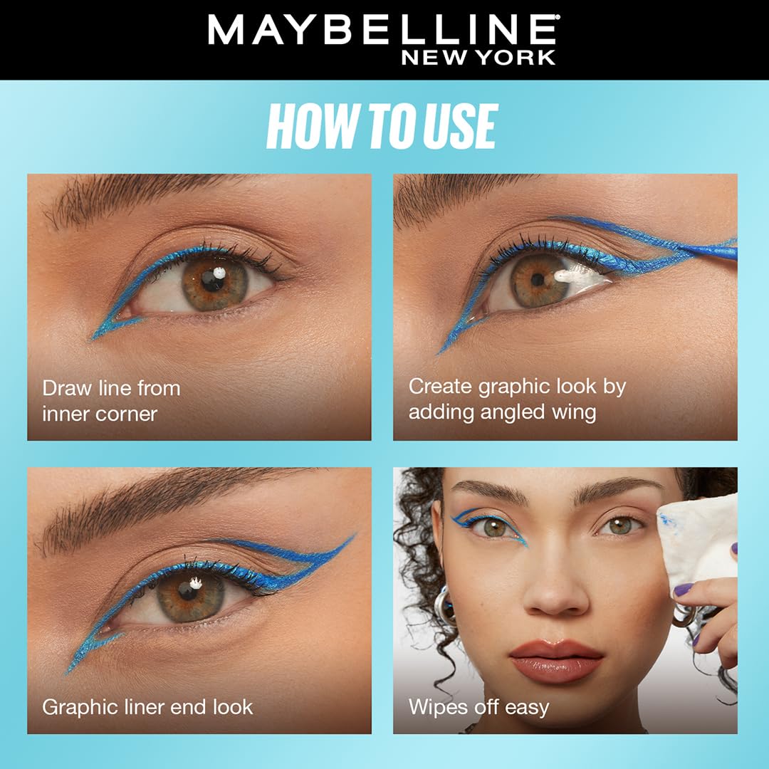 Maybelline Delineador de ojos líquido para tatuaje Play Ride
