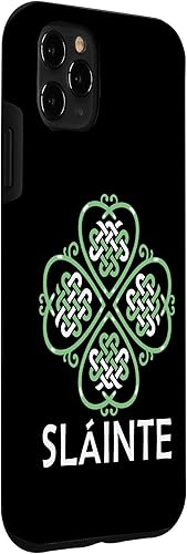 Vista 30 de Funda para iPhone 12 Mini Slainte Celtic Knot Irish Shamrock Trébol Festival
