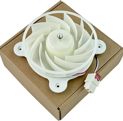 Miniatura 3 de Motor de ventilador de evaporador de refrigerador DA31-00287B actualizado (OEM) compatible con refrigerador Samsung reemplaza DA31-00334A