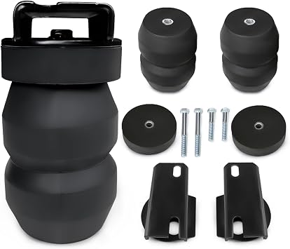 Rear Rubber Bushing Suspension Kit for Dodge Ram 1500/2500 | DR2500CA Rubber Helper Suspension Springs Kit for 2002-2013 Dodge Ram 1500/2500 2/4WD
