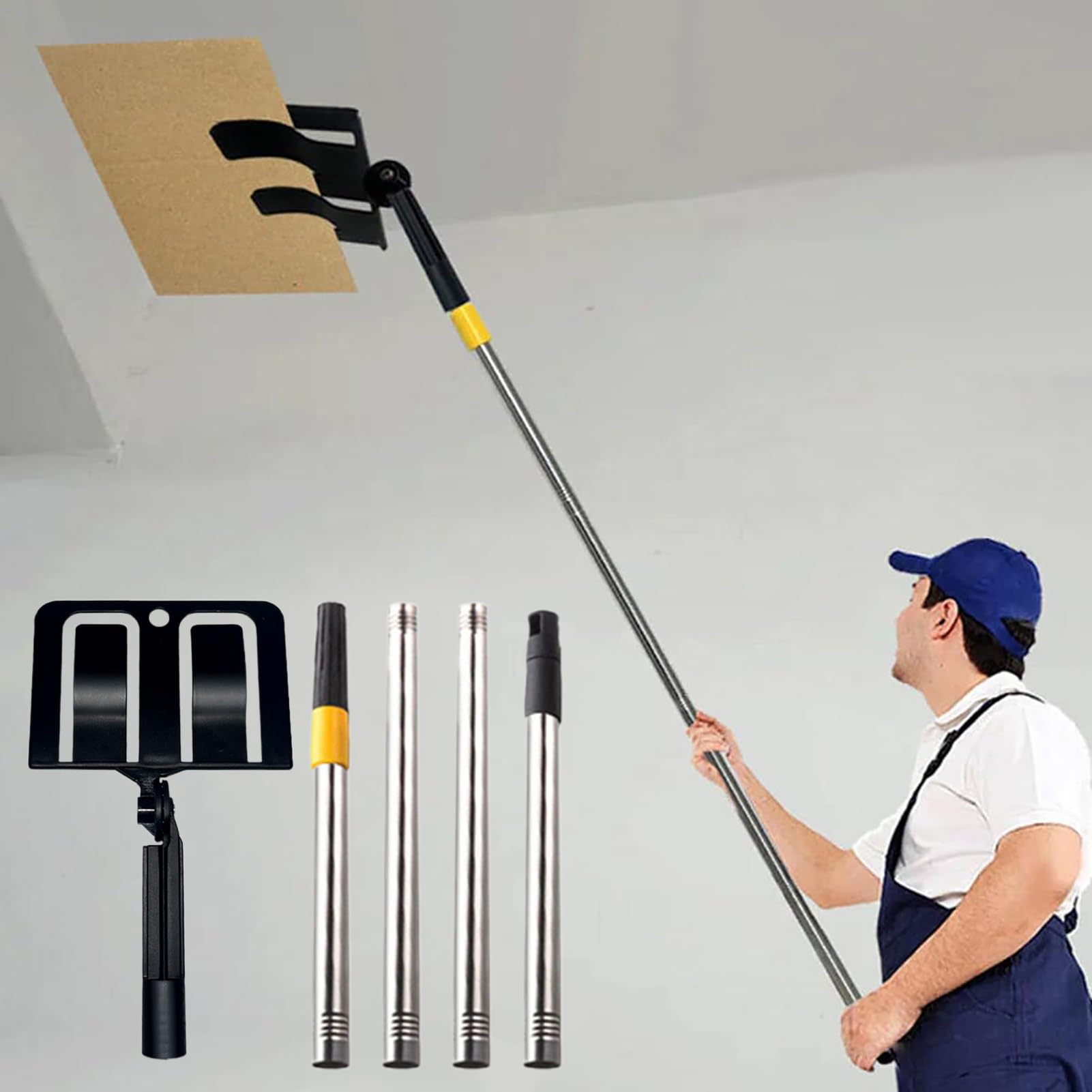 Bouclier de peinture pour pulvérisation – Support de bouclier de pulvérisation à angle réglable | Outil multifonctionnel de blocage anti-éclaboussures | Idéal pour une peinture précise | Protection