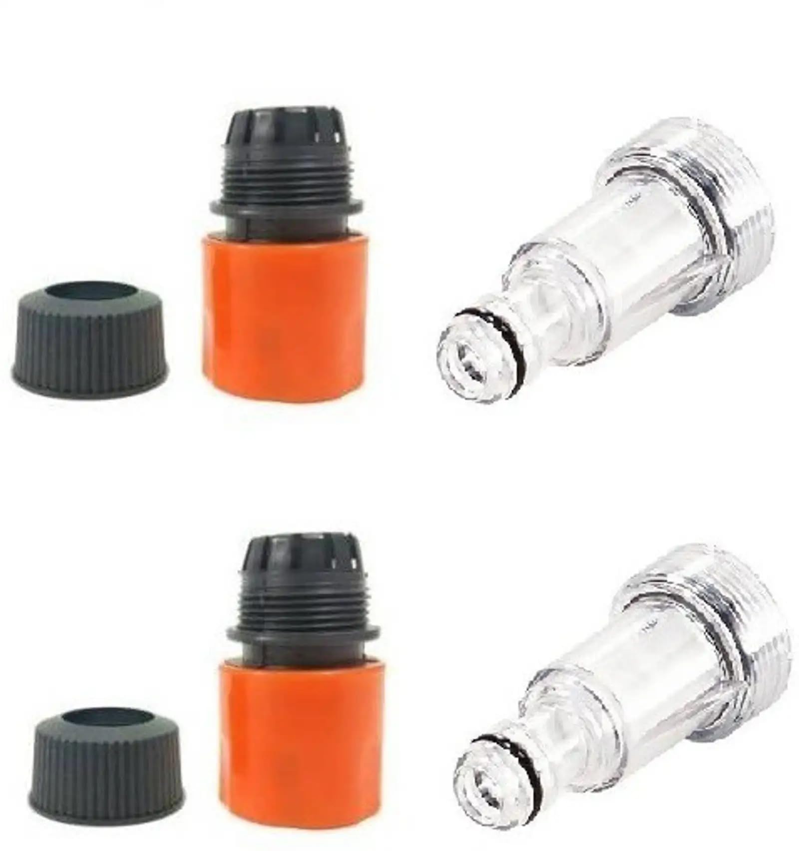 PEA-F-VIBE PEACEFULLVIBE High Pressure Washer Water Filter Connection Accessory with 3/4 Inch Inlet Nozzle, Reusable Mesh Water Filter for Pressure Washer, Garden Hose Inlet Sediment Filter (2 Set)-image-32