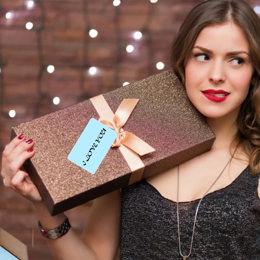 400Pcs Blank Kraft Paper Cards Message Card Craft Cardboard Word Card