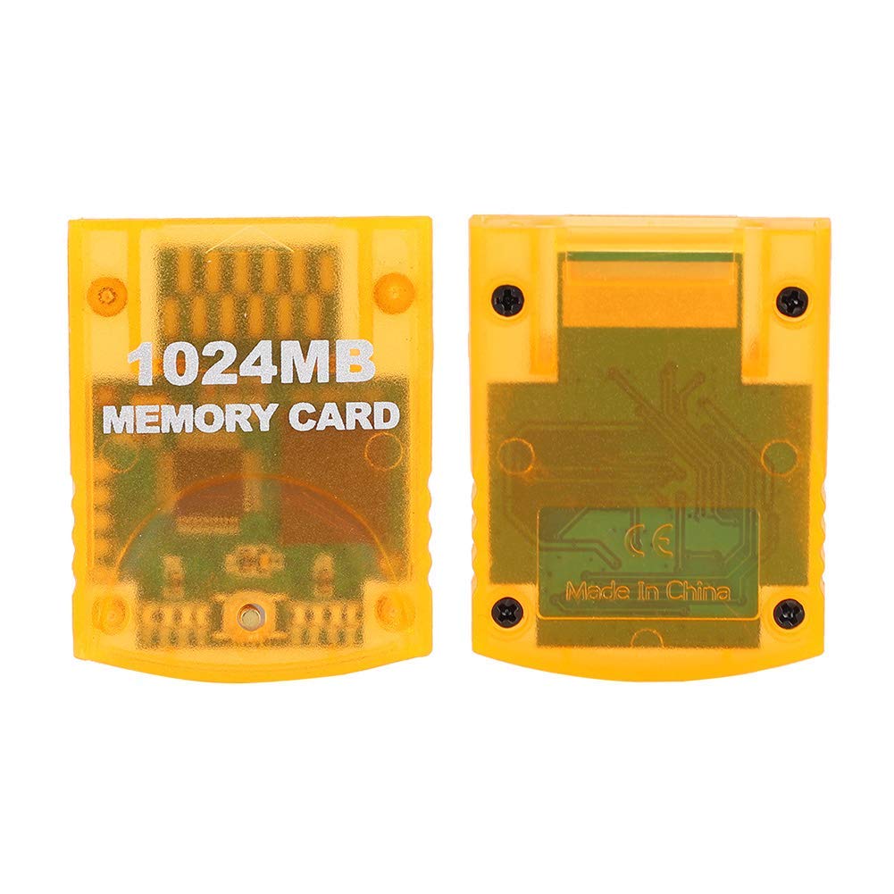 Tarjeta de Memoria para Wii, Accesorios para Juegos portátiles Gran Capacidad 1024MB Memory Card Stick para Consola de Juegos Wii, Alta Velocidad y Rendimiento de transmisión eficiente