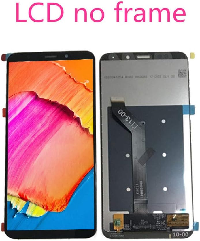for Xiaomi 5 Plus Original 5.99"Xiaomi Redmi 5 Plus LCD Frame Display Screen Touch Panel Digitizer Display Assembly (Black Without Frame)
