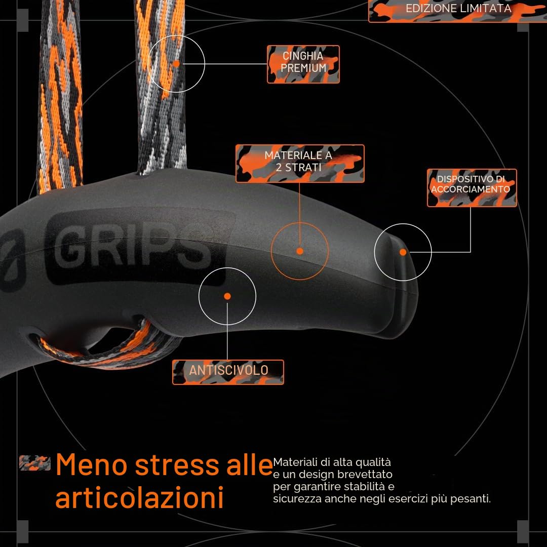 Angles90 Grips Maniglia dinamica d'allenamento per trazioni bilancieri LAT Machine vogatori