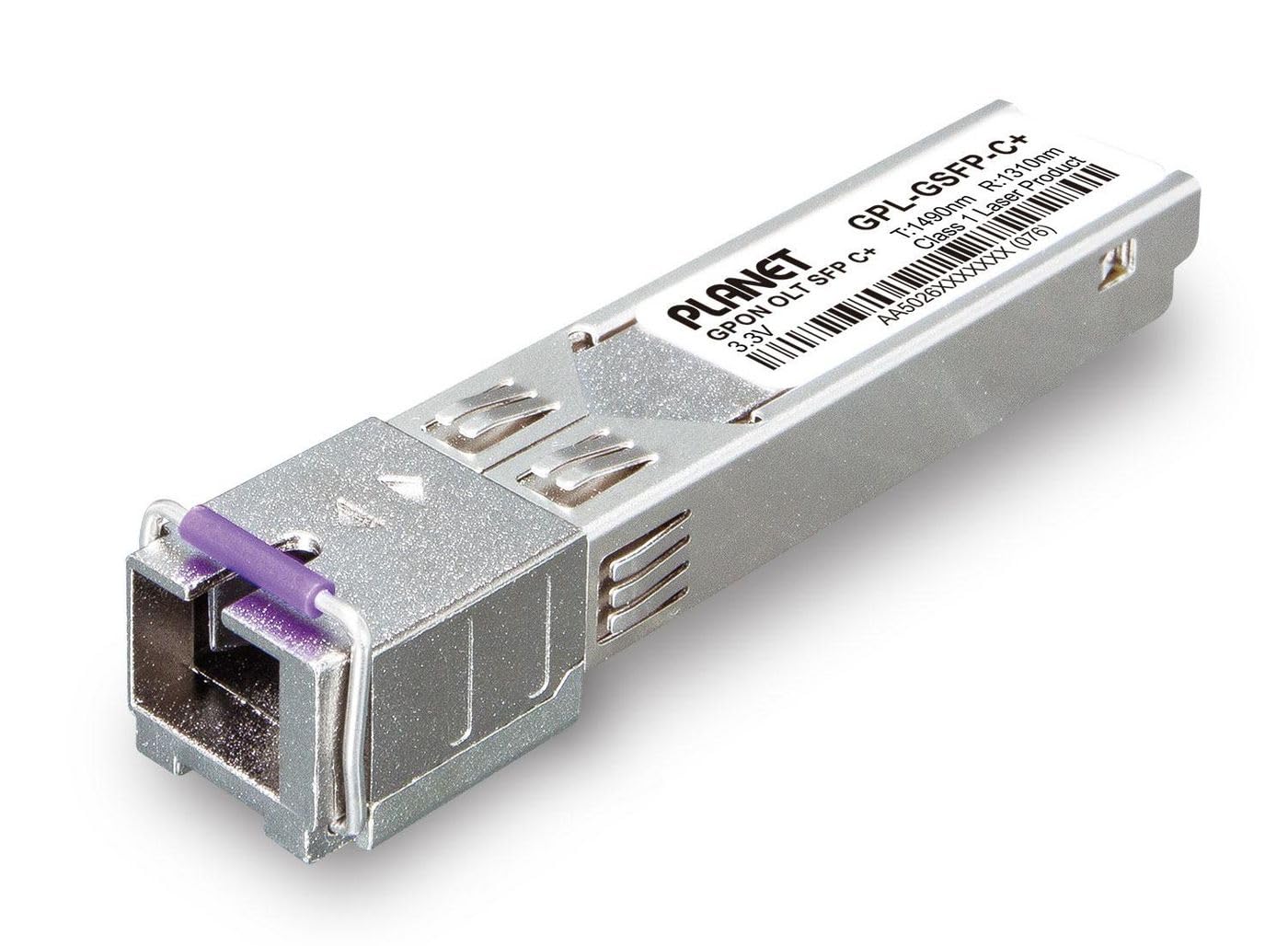 Planet GPON OLT SFP Transceiver (Class C+, Optical Power:, W125745020 ((Class C+, Optical Power: 3dBm~7dBm, download 2.5G/Upload 1.25G, TX: 1490nm, RX: 1310nm) - 20km GPON OLT)